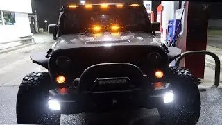 DOING RECON ON NEW 4X4 TRAILS IN THE MIDDLE OF THE NIGHT | Jeep Wrangler Rubicon