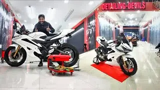 1 Lakh plus modification R15 and Detailing Devils 🔥