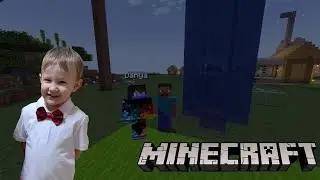 MINECRAFT в плоском мире.