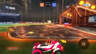 Solo Rocket league! 5 Goals!