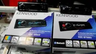 Промо. Kenwood KDC-BT500U, KDC-300UV