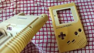 Retrobrighten process for the DMG Gameboy