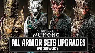 STOP WASTING Materials, Know All Armor Sets Max Upgrade Stats & Effects in Black Myth Wukong