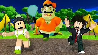 ESCAPE DO BRUNO LARANJA | Roblox - Mr Bruno's Camp