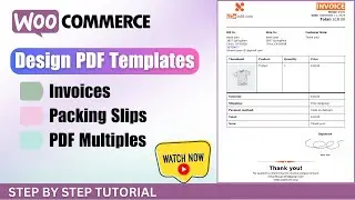 WooCommerce PDF Builder for Invoices – Packing Slips – Delivery Notes – Shipping Labels