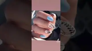 маникюр на короткие ногти💅🏻 #shorts