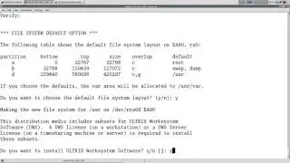 Ultrix 4.5 VAX (simh) -- install