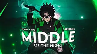 「 Middle Of The Night 🌙」 Demon Slayer Edit || #ridgoc