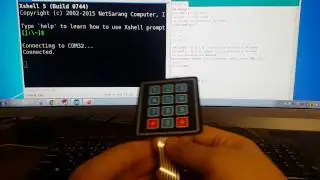 S228 - 4x3 Matrix 12 Key Membrane Switch Keypad
