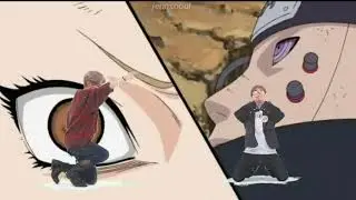 dos australianos bailando en la pelea naruto vs pain con day6 de fondo