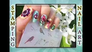 Многослойный Стемпинг / Акриловая пластина CICI@SISI серия FLOWER c Алиэкспресс / AliExpress.