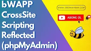 bWAPP Cross Site Scripting Reflected (phpMyAdmin)