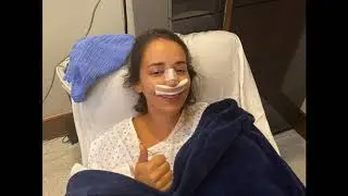 Live Rhinoplasty - Putting on the Nose Cast - Nose Job Recovery