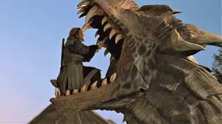 [4K] Inside Draco's mouth (Dragonheart)