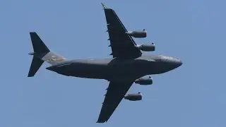 USAF C-17 Globemaster III Demo | Milwaukee Air & Water Show 2024