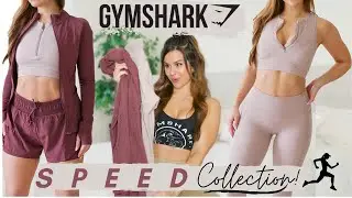 GYMSHARK SPEED REVIEW TRY ON HAUL LEGGINGS UNSPONSORED 2020 | ASHLEY GAITA