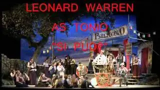 1 ''si puo''from ''I Pagliacci'' LIVE Metropolitan N  Y  1959 Lucine Amara ,Mario Del Monaco, Dimitris Mitropoulos