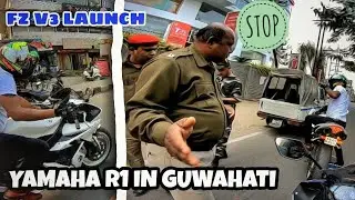 Following YZF Yamaha R1 than Cops | Vlog 62