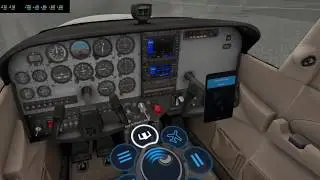 VR Flight in X-Plane 11 at ENOV (ORBX Freeware Scenery)