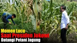 Lucunya, Saat Petani Jagung Ini Bertemu Presiden Jokowi