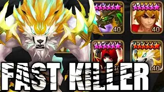 The Fast Wombo Killer Comp Ken X Eshir - Summoners War