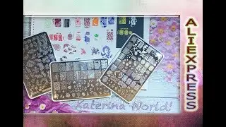 Обзор пластин для Стемпинга ZJoy-Plus / Алиэкспресс / Aliexpress.