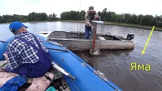 Ловля окуня на ямах в июле. Втроём на таёжной реке ХМАО.