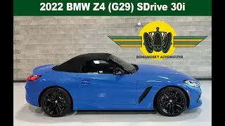 2022 BMW Z4 30i SDrive, 9k km, Misano Blue, For Sale