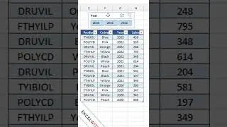 Smart Filter in #Excel