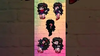 Choose the right cutie for her shadow by FNF🥰 