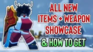 [GPO] All New Christmas Items + Weapons Showcase & How To Obtain