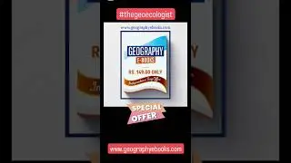 Best geography study materials for upsc #ebooks #geographyoptional #viralvideo #shorts