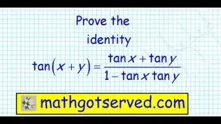 Proving sum and difference identities for tan Mathgotserved Precalculus Trigonometry