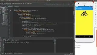 Beginning Flutter:  23 PopupMenuButton