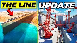 THE LINE | NEOM Latest Construction Update - January 2025