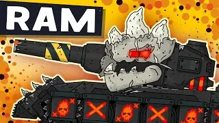 Battle of Ratte and Ram Destroyer - Cartoons about tanks