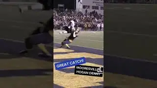 Mooresville’s Hogan Denny with a great catch. 
