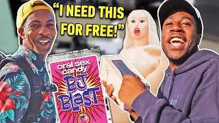SELLING USED SEX TOYS IN PUBLIC!