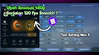 Main ML Dengan Resolusi Burik 480p Berjalan 120 Fps Smooth ?!