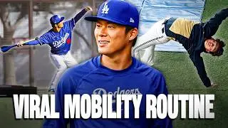 Breaking Down Yoshinobu Yamamoto’s Throwing & Mobility Routine | 山本由伸のルーティン
