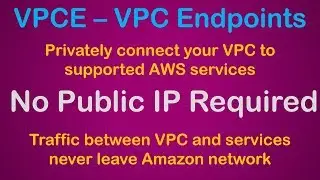 AWS VPC Endpoint for S3 - Private access to S3 | Create a VPC endpoint for Private Subnet | VPCE