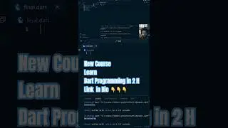 Dart Programming Course #coding #code #dart #flutter #technology #youtubeshorts #learning #new
