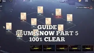 PUNISHING GRAY RAVEN - GUIDE PLUM SNOW PART 5 100% CLEAR