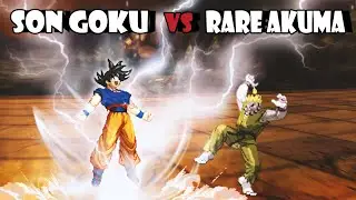Son Goku vs Rare Akuma. Dragon Ball Super vs Street Fighter MUGEN Multiverse