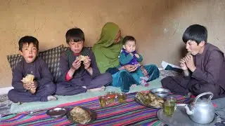 Village life in Afghanistan | Daily Routine Life Documentary | Cooking Potato and Leek Bolani