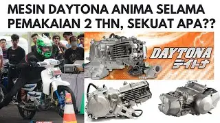 MESIN DAYTONA ANIMA SETELAH PEMAKAIAN 2 TAHUN UNTUK BALAP & HARIAN