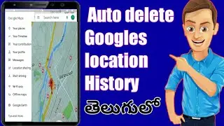 How to Auto delete Google location histoy,tracking data/delete google maps time line history