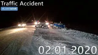 Подборка аварии ДТП на видеорегистратор за 02.01.2020 год