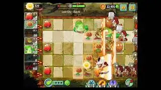 Plants vs. Zombies 2 - Lost City - Day 6 Walkthrough