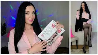 Office Look, Pantyhose & High Heels✨ASMR Try On